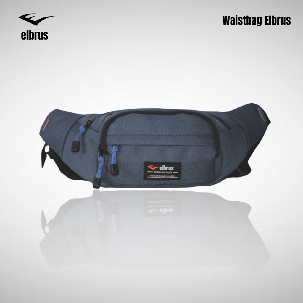 Waistbag Pria Elbrus JL04 Termurah / Tas Pinggang Pria Casual