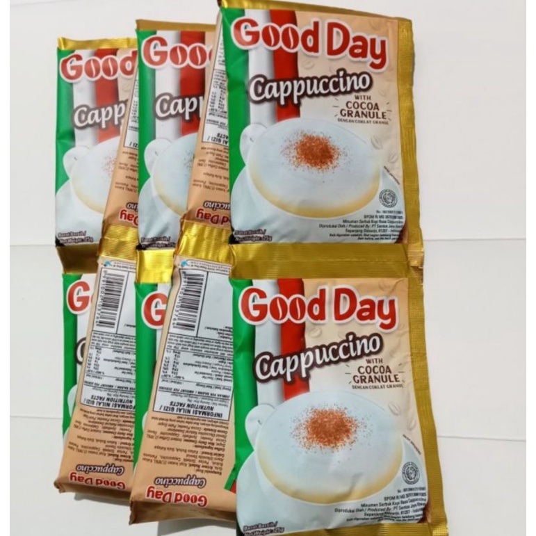 

good day capuccino renceng (10x25 gr)