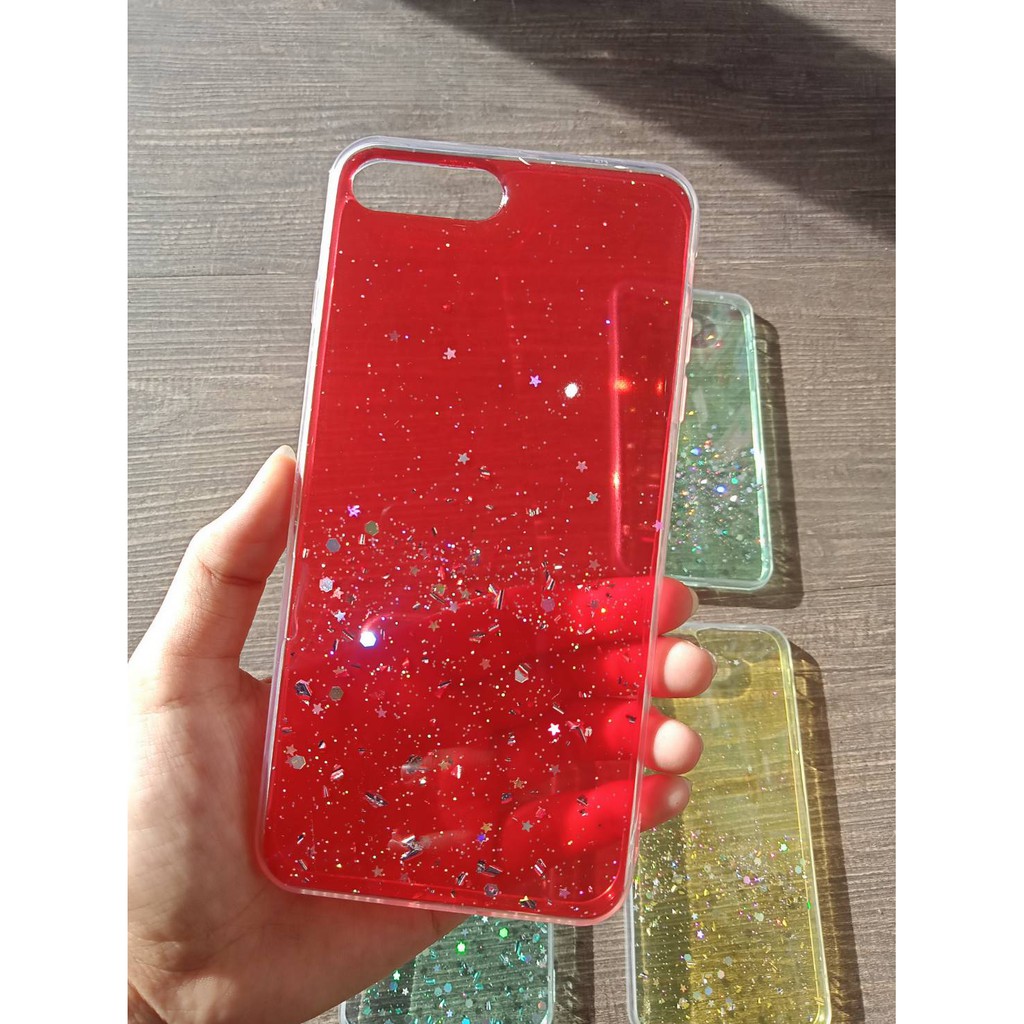 Case Import Iphone  11 5.8   IPH 12 5.4, IPH 12 6.1, IPH 12 6.7  Sparkly Silver Foil Starry Sky Soft Case