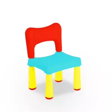 Claris 5199 Kursi / Bangku Anak Plastik Kidzone Kids / Children Chair