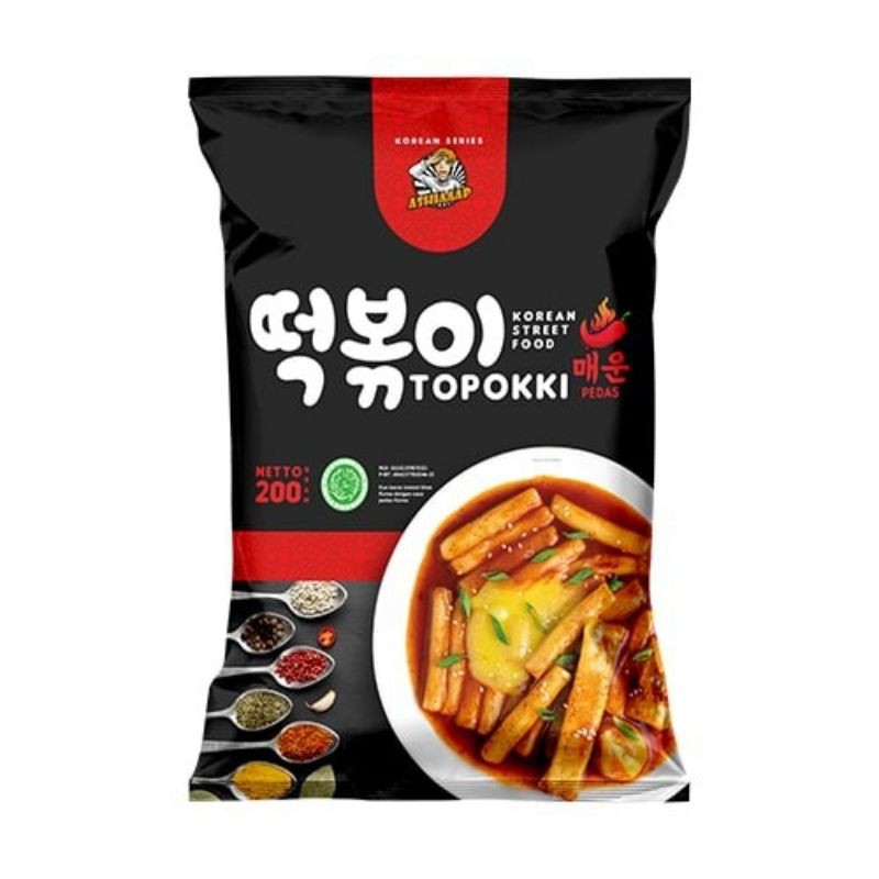 

Ashiaaap Topokki HALAL (200gr) / Tteokbokki Instant Tteokbokki Tokpoki Pedas