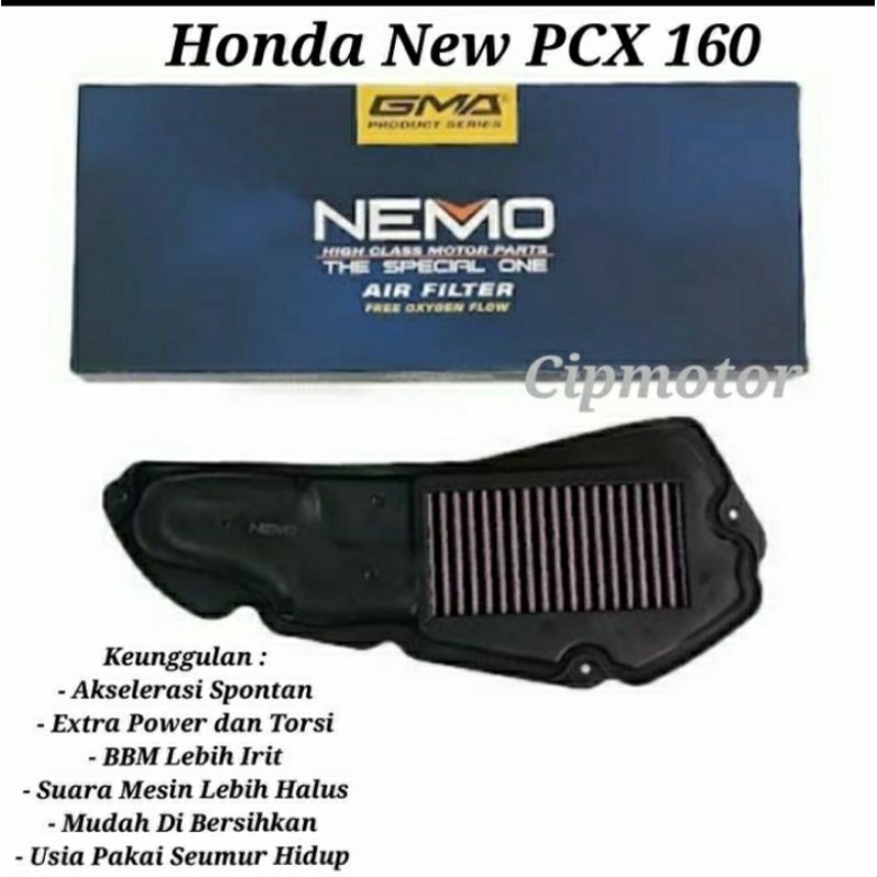 Filter Saringan Udara HONDA NEW PCX 160 2021 Nemo Ferox