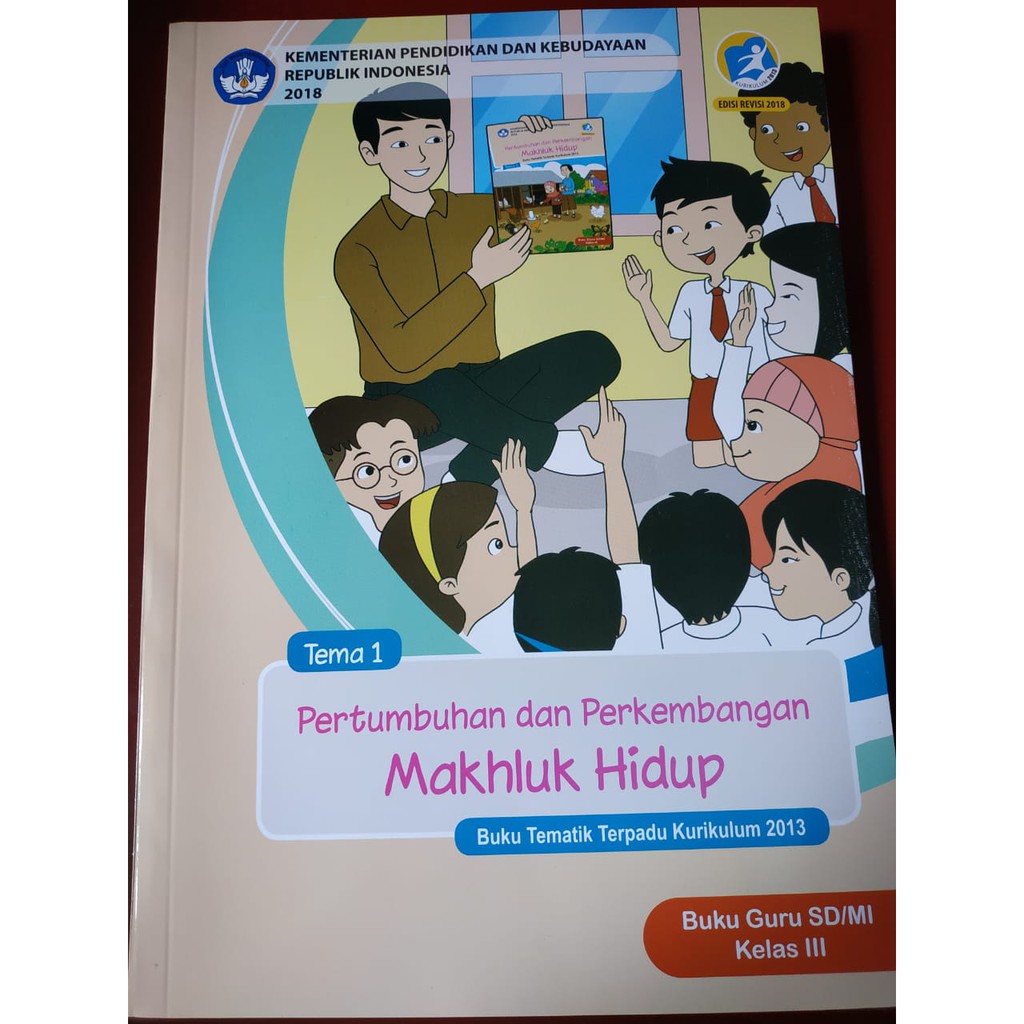 Jual Buku Guru Tematik Kelas 3 Tema 1-4 