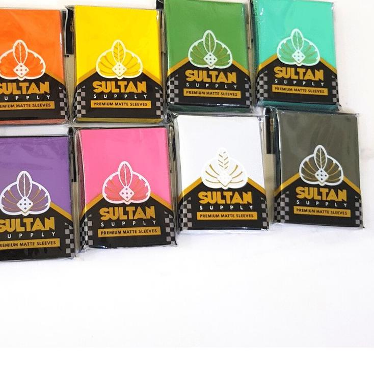 ☑ Sultan Djinn Premium Sleeve Matte Kpop Photocard Pokemon TCG MTG Inner Sleeve Board Game Card ❄