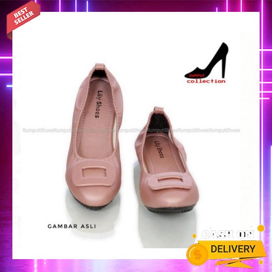 Terbaru.. Selop Wanita Pesta Branded Flat  Sandal Perempuan Dewasa Slop Murah Kekinian Import Terbar