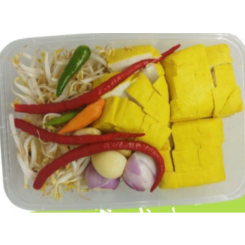 

Tumis tahu + tauge komplit + bumbu