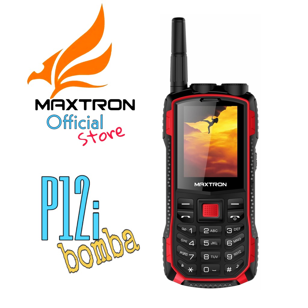 HP MAXTRON P12i BOMBA -- HP CANDYBAR 2,4" - HP OUTDOOR - HP GUNUNG - HP MAXTRON P12 BOMBA