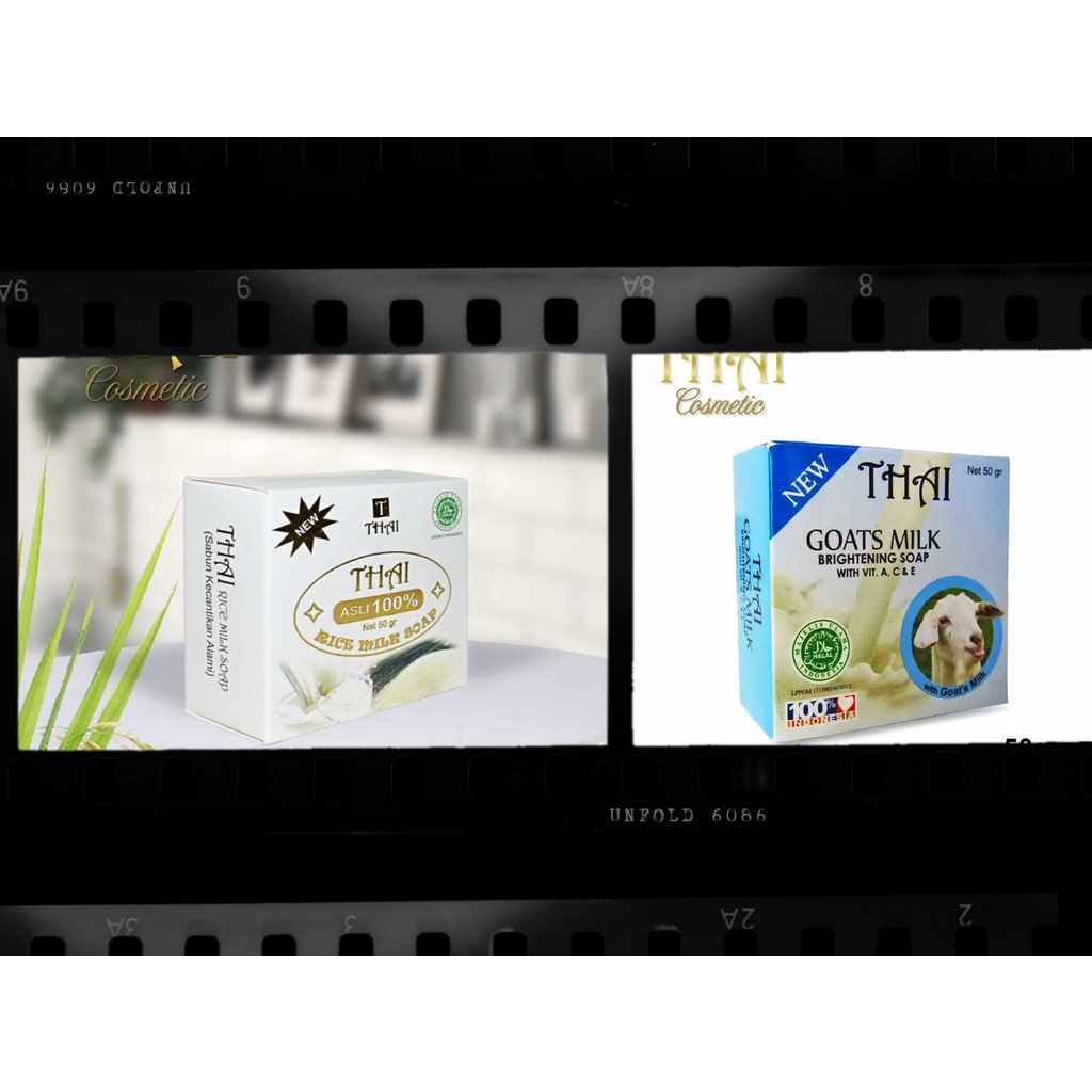 THAI Sabun Beras Thailand Original / Sabun Goat milk thailand / sabun susu kambing