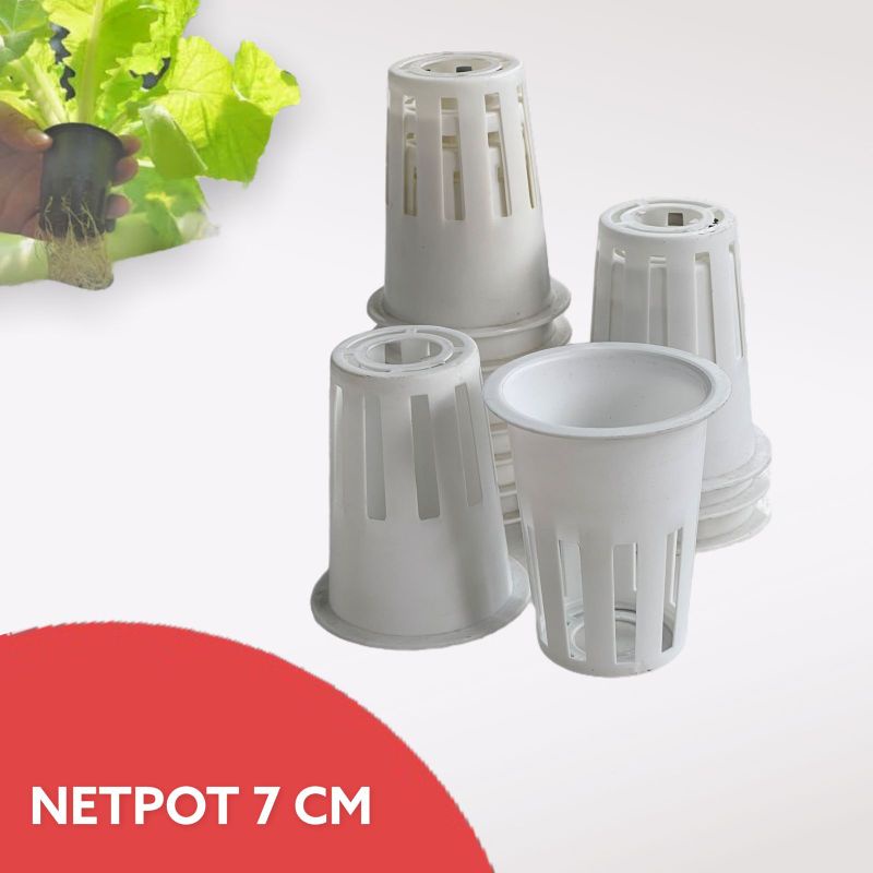 Netpot putih 7cm