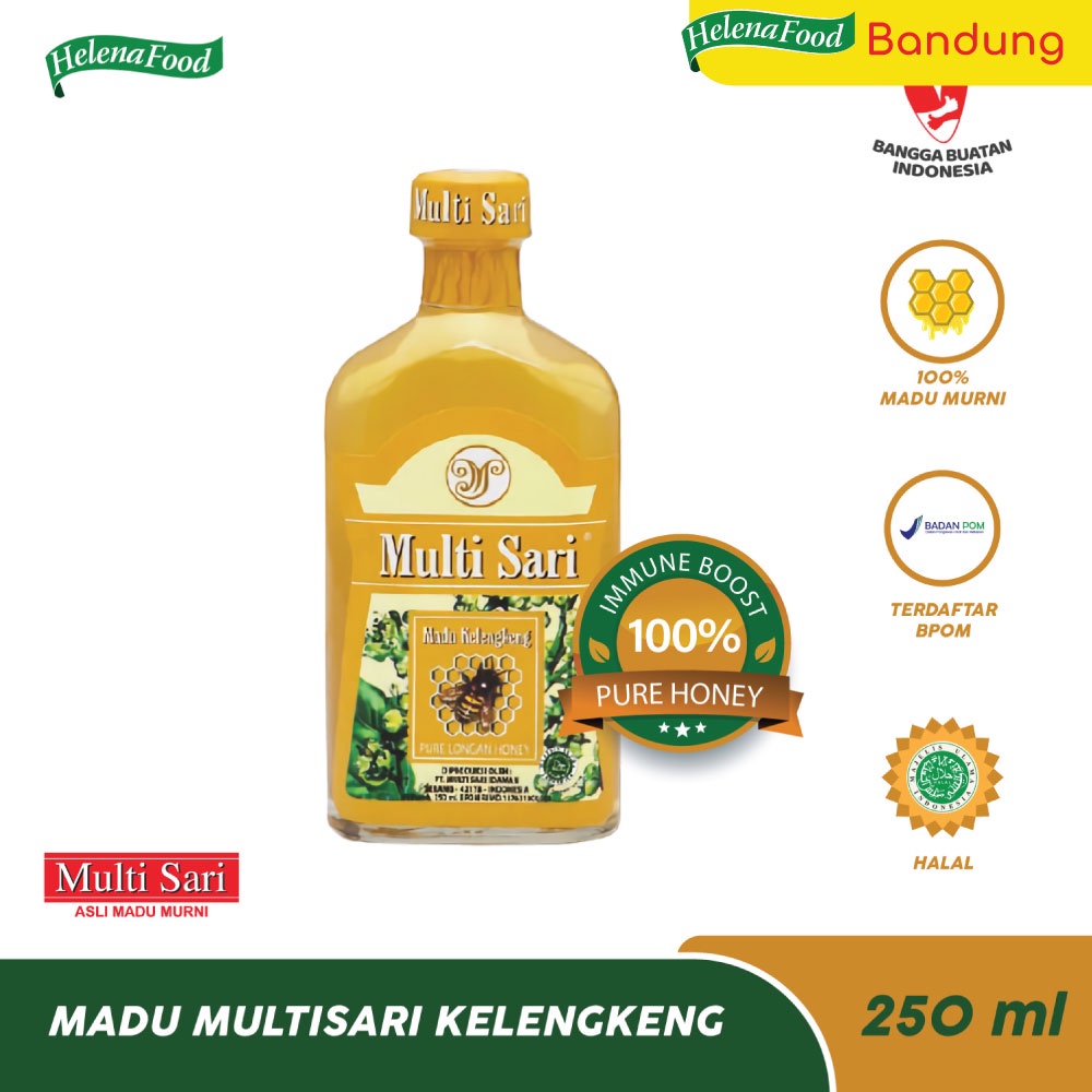 

Multisari Kelengkeng 250 ml Madu Murni Asli