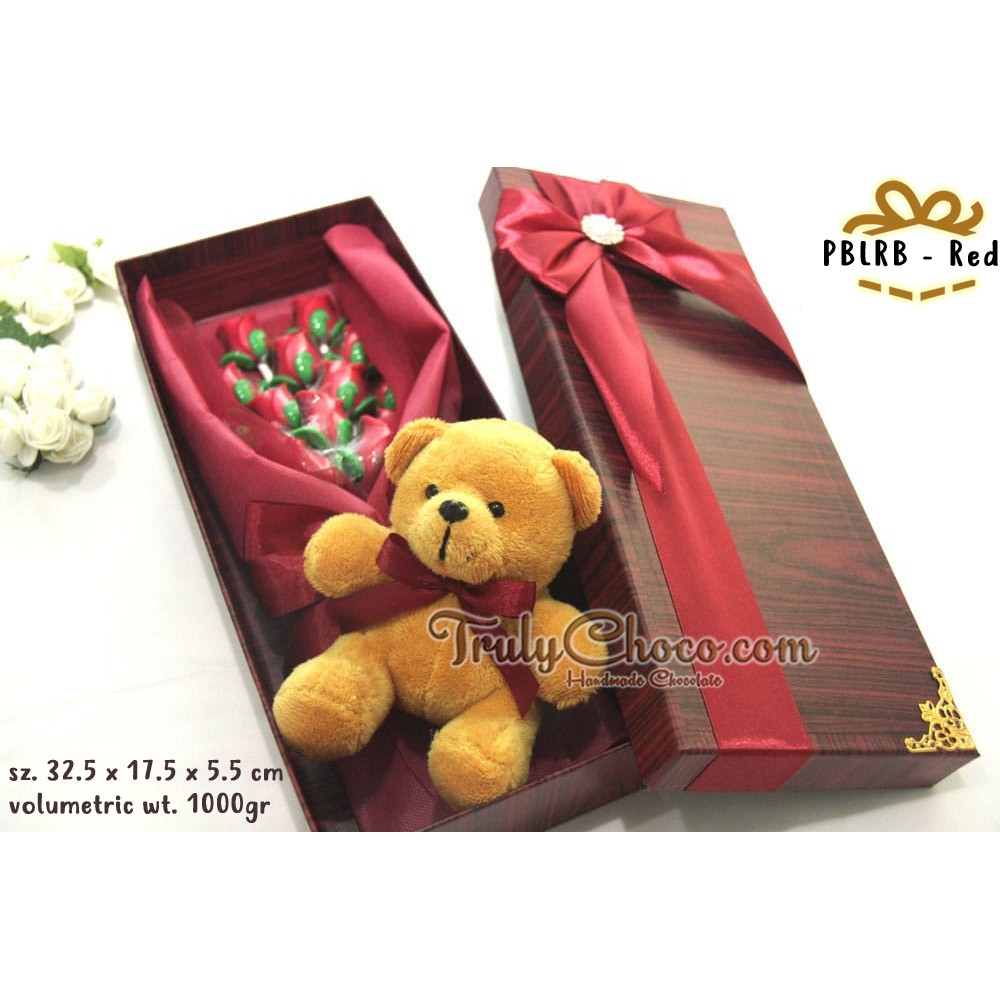 

Trulychoco Buket Coklat Romantis dan Teddy Bear