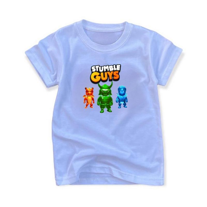 kaos Stumble guys(3) Anak-Remaja Cowok/Cewek