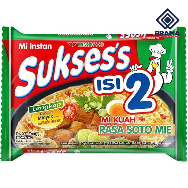 

SEDAAP MIE SUKSES ISI 2 SOTO MIE 111GR