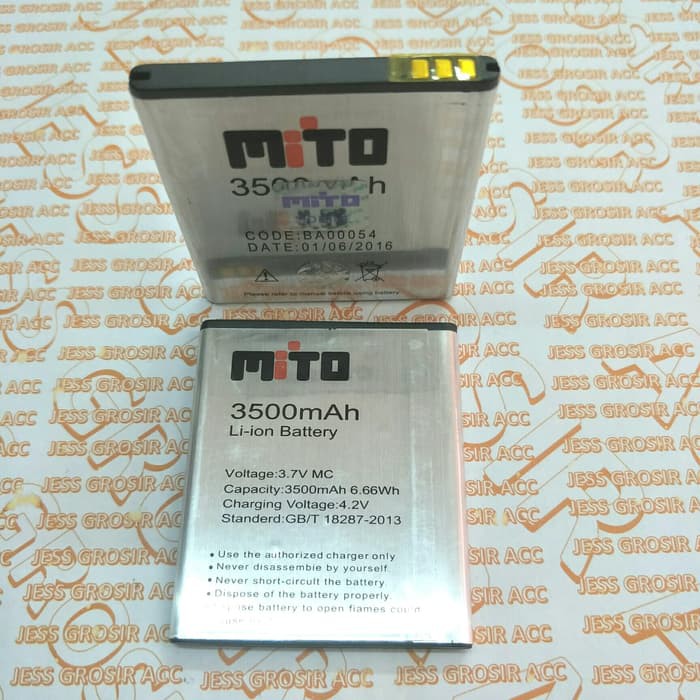 Baterai Battery Double Power MITO BA-00054 BA00054 A150 FANTASY POCKET