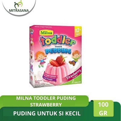 

Milna Toddler Instant Pudding Strawberry