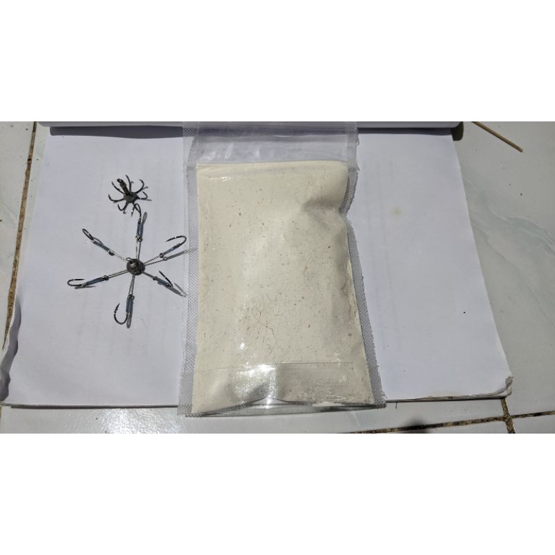 Paket Hemat Umpan Baronang+Garong Solder 7 Mata Kail+Garong Matahari