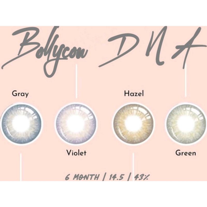 Softlens BOLLYCON DNA 14.5 MM NORMAL by URBAN FACTORY / Softlen Soflen Warna