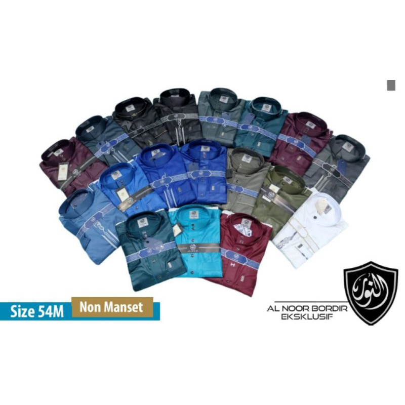 GAMIS AL-NOOR / Jubah alnoor Bordir / Gamis al-noor bordir exclusive / ekslusif, premium, terlaris