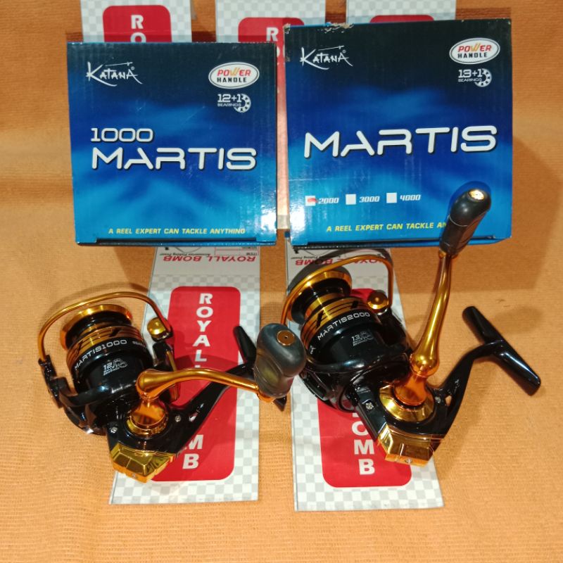Reel Katana Martis1000 dan Martis2000