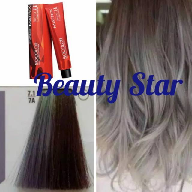 MATRIX SOCOLOR NO. 7.1 / 7A MEDIUM COOL BLONDE