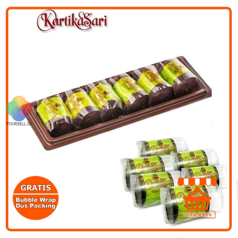 

Kartika Sari - Cake Banana Roll (PACKING AMAN) - Kartikasari Oleh Oleh Bandung Kue Bandung