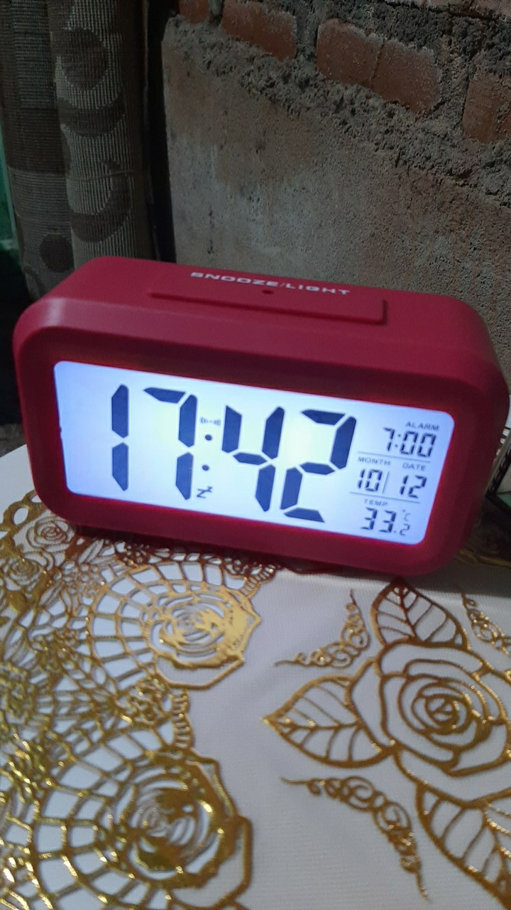 Jam Meja Digital Led/ Jam Weker Alarm