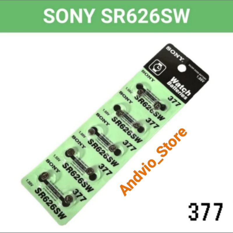 Baterai Jam Tangan Sony 626 BATTERY SR626SW BATRE 377 BATRAI