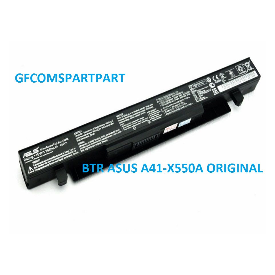 BATERAI LAPTOP ASUS A41-X550 A41-X550A X550C X550 ORIGINAL