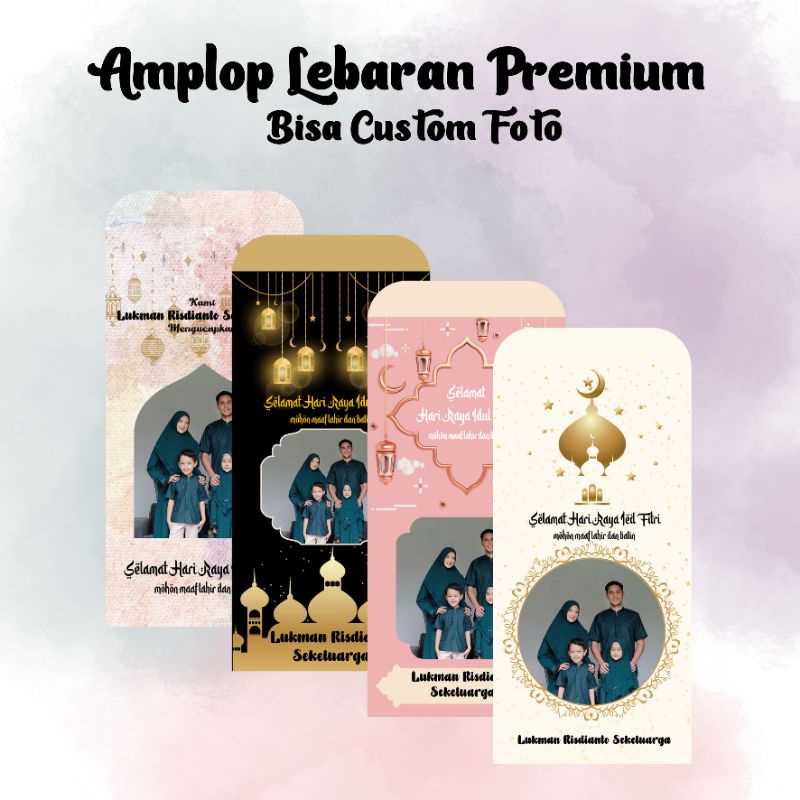 

Amplop Lebaran Custom Premium