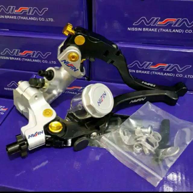 MASTER REM NISSIN SET HANDLE KIRI KANAN SCOOPY VARIO MIO FINO RX KING SATRIA VIXION BEAT NMAX AEROX NINJA VERZA DLL