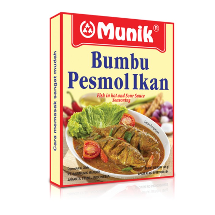 

Bumbu Munik Pesmol Ikan 105 Gram