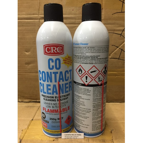 Crc co contact cleaner