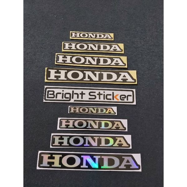 STICKER HONDA SEMUA UKURAN PRINNCUTT