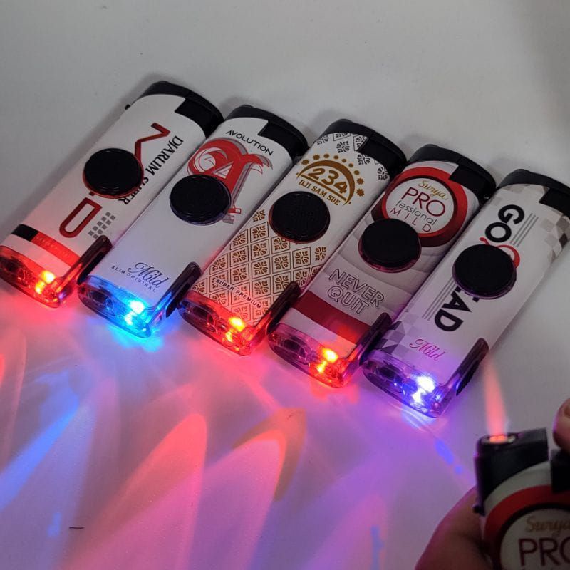 Jual korek api/korek api bara G2000/korek spinner+lampu/korek | Shopee ...