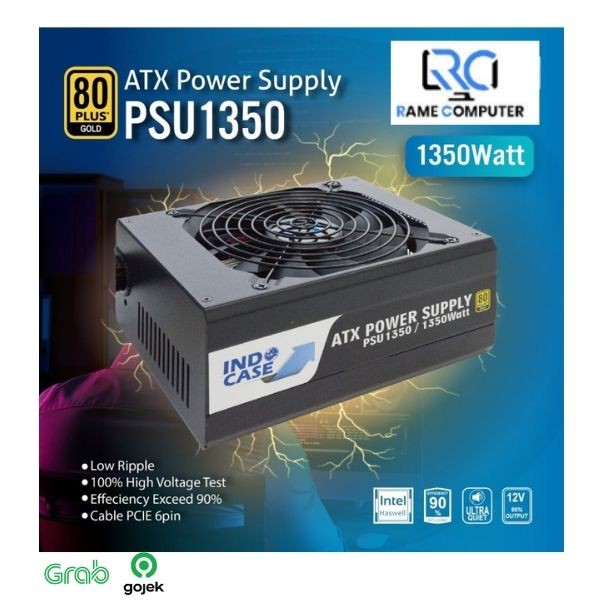 PSU 1650W MINING / POWER SUPPLY GAMING / PSU PROMINER 1650W 80+ GOLD