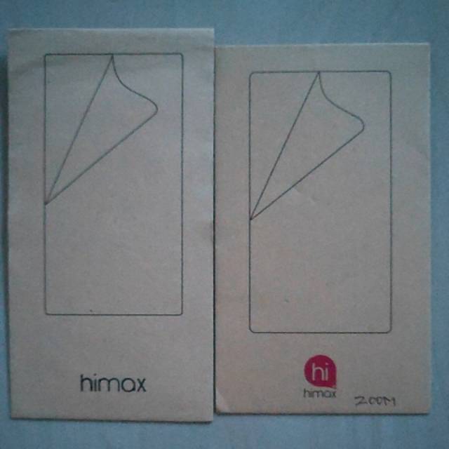 Anti gores hp himax screen guard clear bening pelindung layar asli merek himax bukan tempered glass