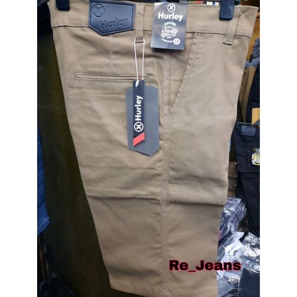 CELANA PENDEK CHINOS / CELANA PENDEK PRIA MELAR BAHAN KATUN