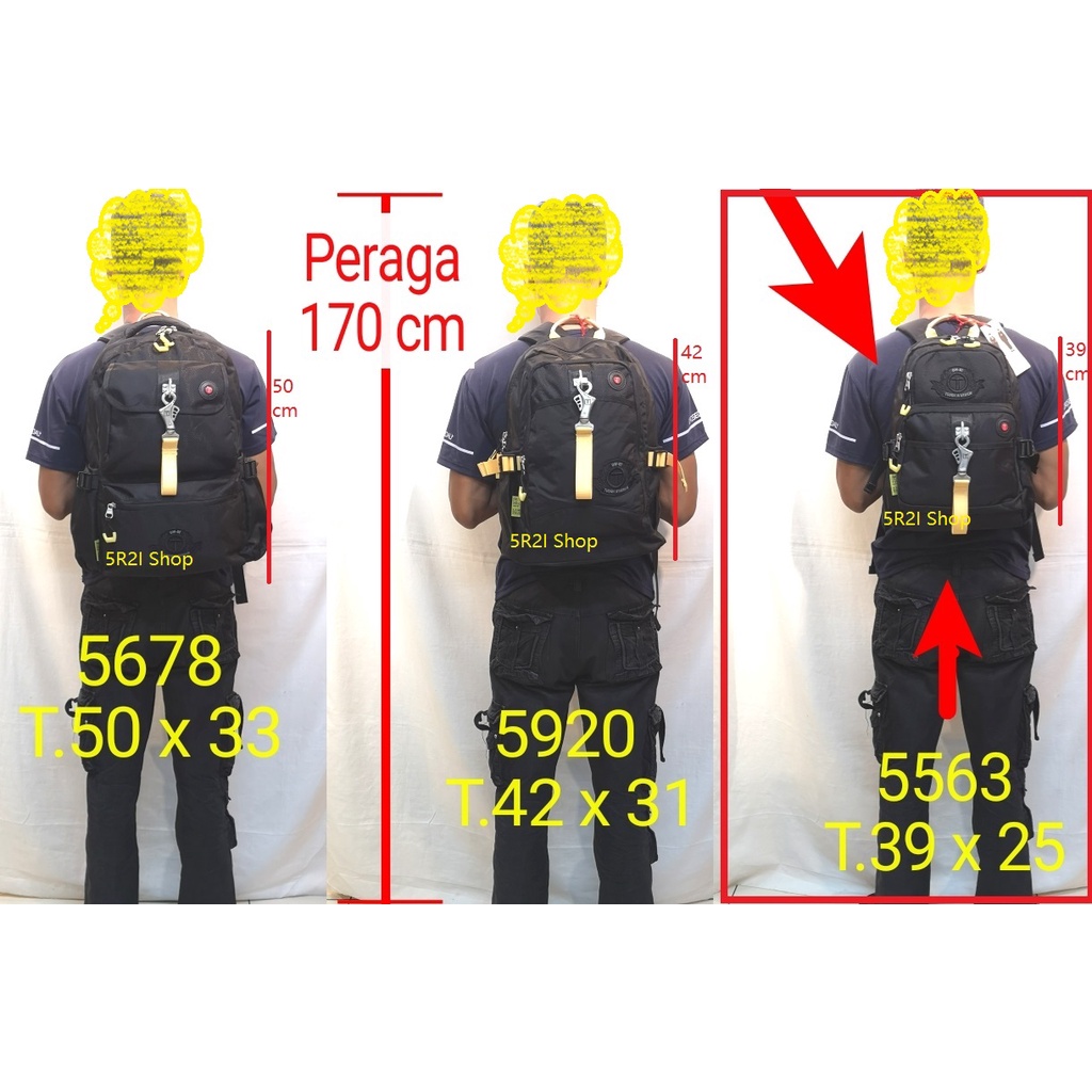 ORIGINAL MEDIUM TOUGH WARRIOR 5563  taf tough tuf taft touft tough TAS Ransel ORIGINAL TOUGH WARRIOR Army