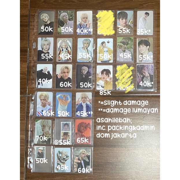 PC Photocard Treasure asahi yoshi junkyu yedam hyunsuk chapter 1 2 3 full album benefit ktown4u