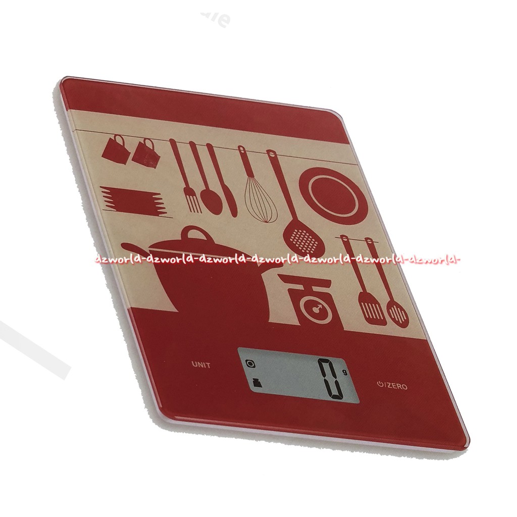 Krischef Electronic Kitchen Scale Timbangan Digital Dapur Alat Timbang Kapasitas 5Kg