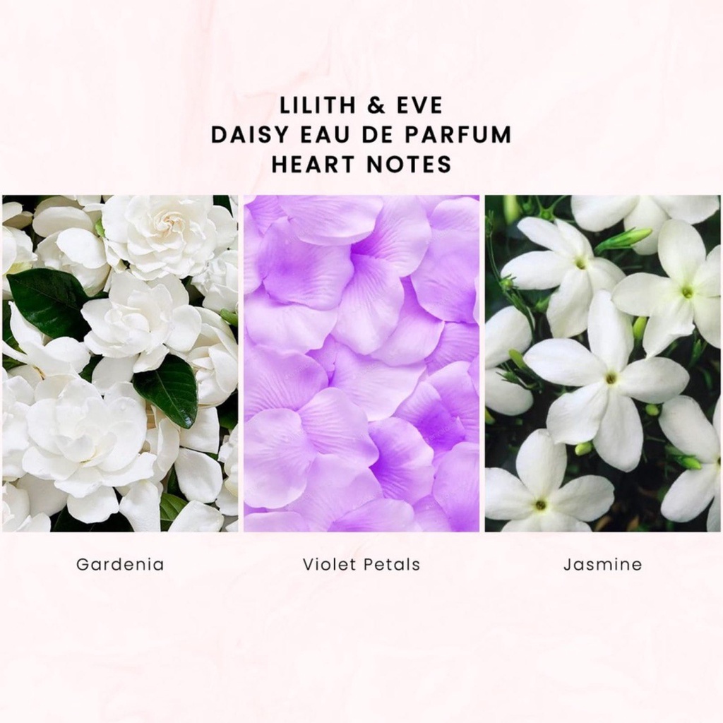 Lilith &amp; Eve Daisy Eau De Parfum Lilith and Eve Parfume/Parfum Wanita