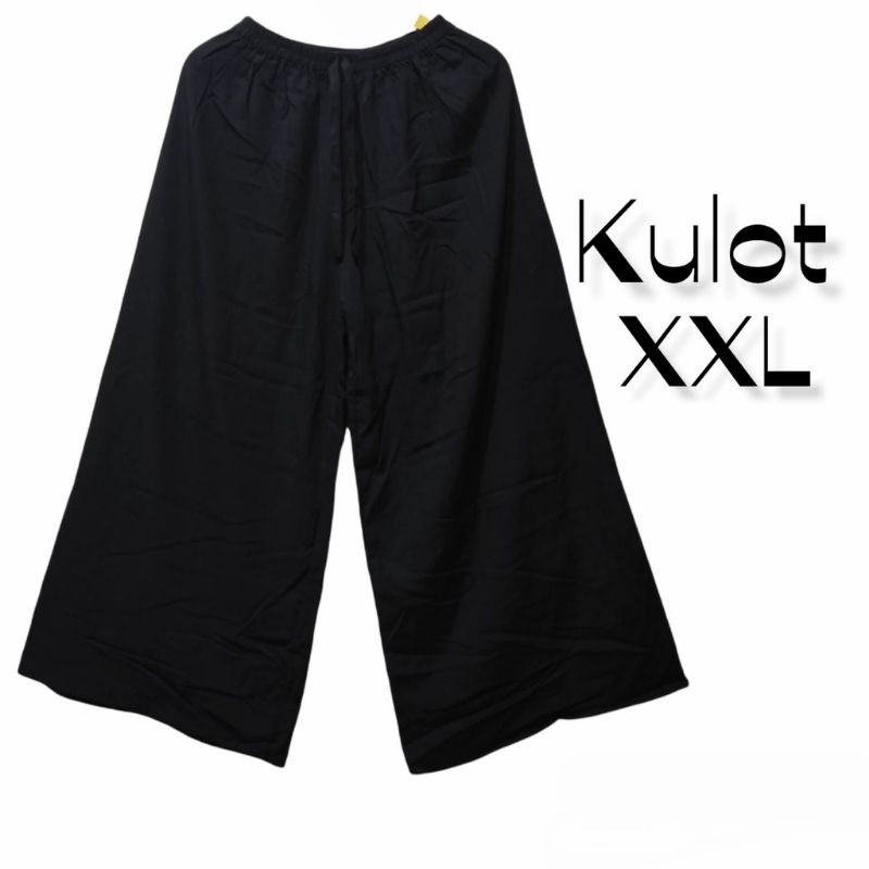 KULOT RAYON TALI SERUT SIZE JUMBO XXL / KULOT HIGHWAIST RAYON JUMBO