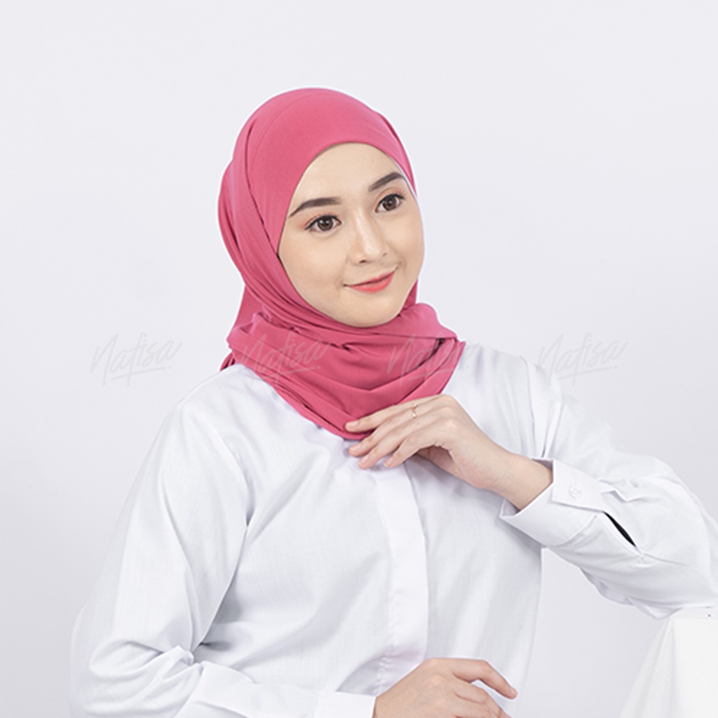 Pasmina Dieva - Jilbab Segi Panjang - Instan Tali - Jilbab Berkualitas - Hijab Remaja Bahan Ultracrif.