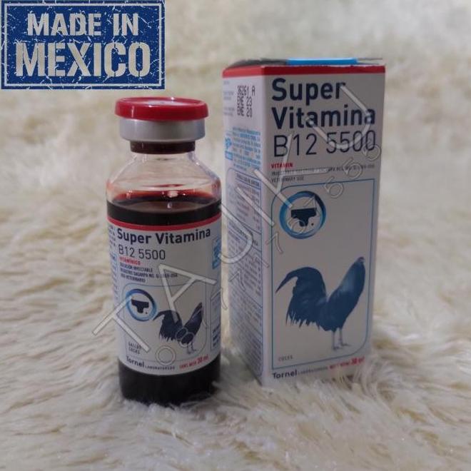 Promo Obat Doping Ayam Super Vitamina B12 5500 Tornel 30Ml Original -