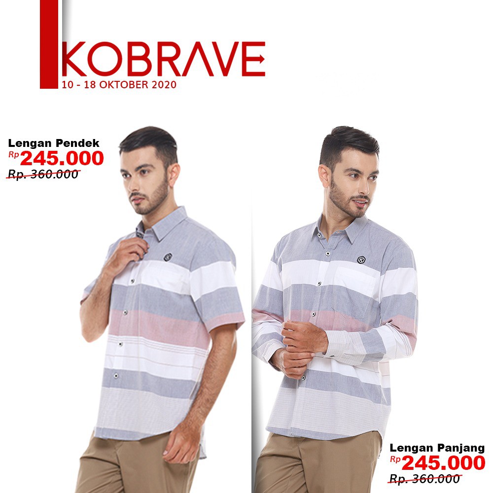 Kobrave Kemeja koko Series Az Zubair Busana Muslim Pria Lengan Panjang - Baju Muslim Pria/Kurta