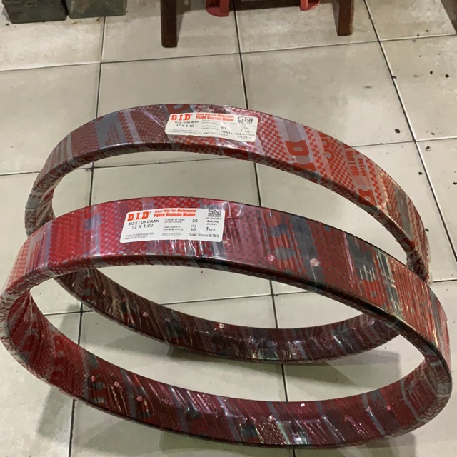 Velg did hitam ring 17 ukuran 140 dan 160 sepasang