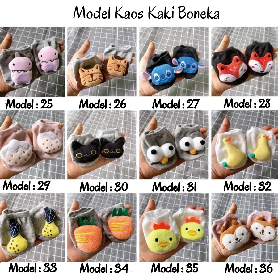 Kaos Kaki Bayi Karakter 3d Lucu Anti Slip Import Kaus Kaki Bayi Laki Laki Perempuan