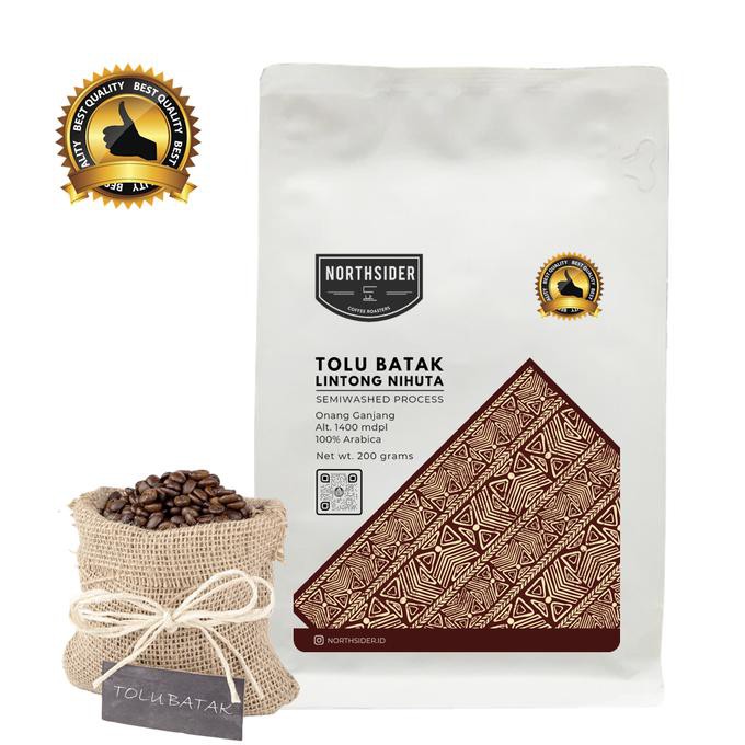 

KOPI ARABIKA TOLU BATAK (LINTONG) WASHED - SPECIALTY COFFEE - BIJI KOPI