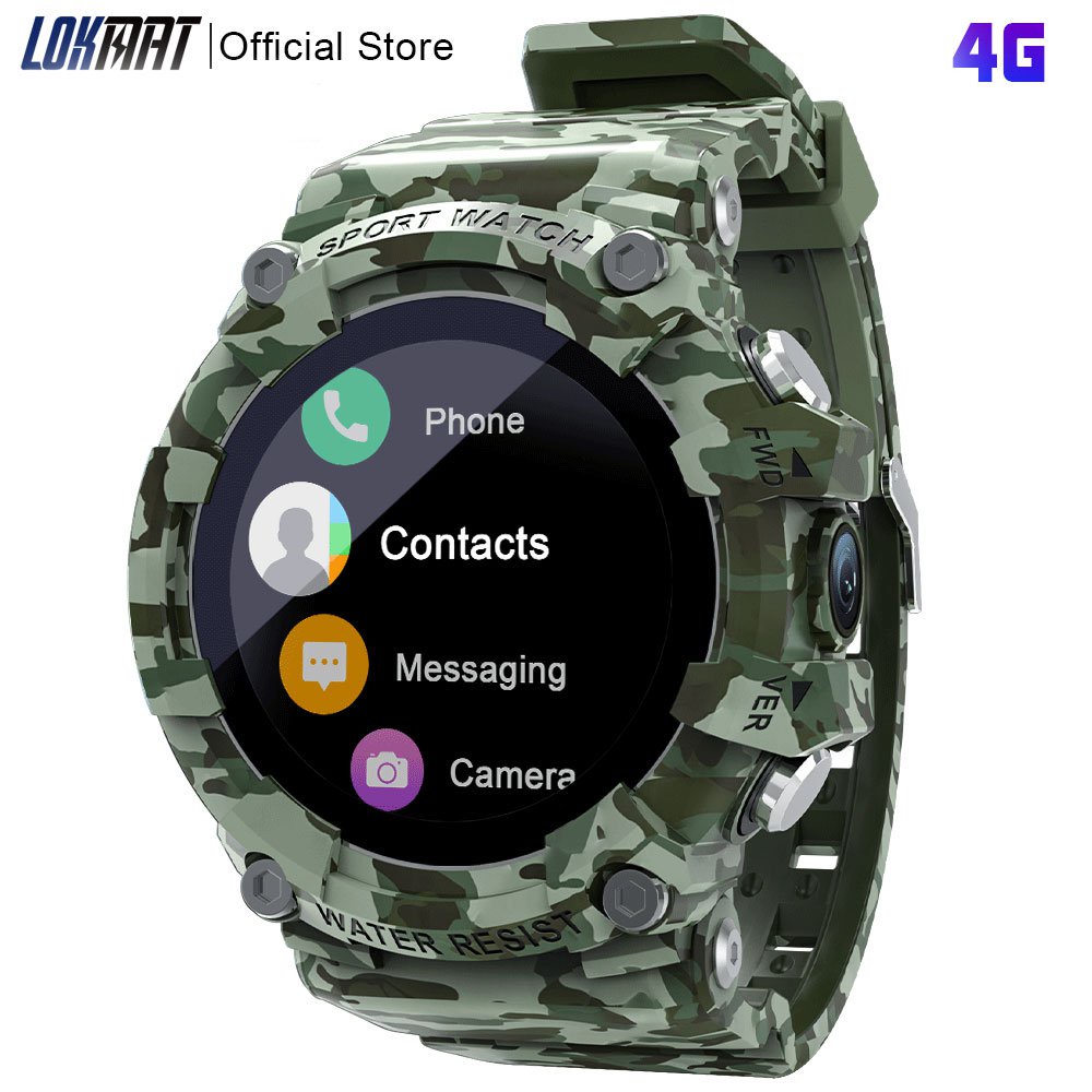 LOKMAT SKY Smart Watch phone Fitness 4G Smartwatch Men Camera Video Clock Information Reminder Sport