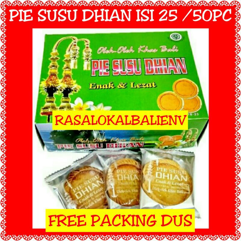 

PIE SUSU DHIAN 50PC DIJAMIN BARU, PIE SUSU BALI, PIE SUSU DIAN, PIE SUSU, OLEH OLEH BALI